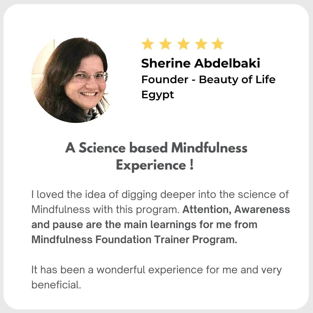 Mindfulness Foundation Teacher Training Program